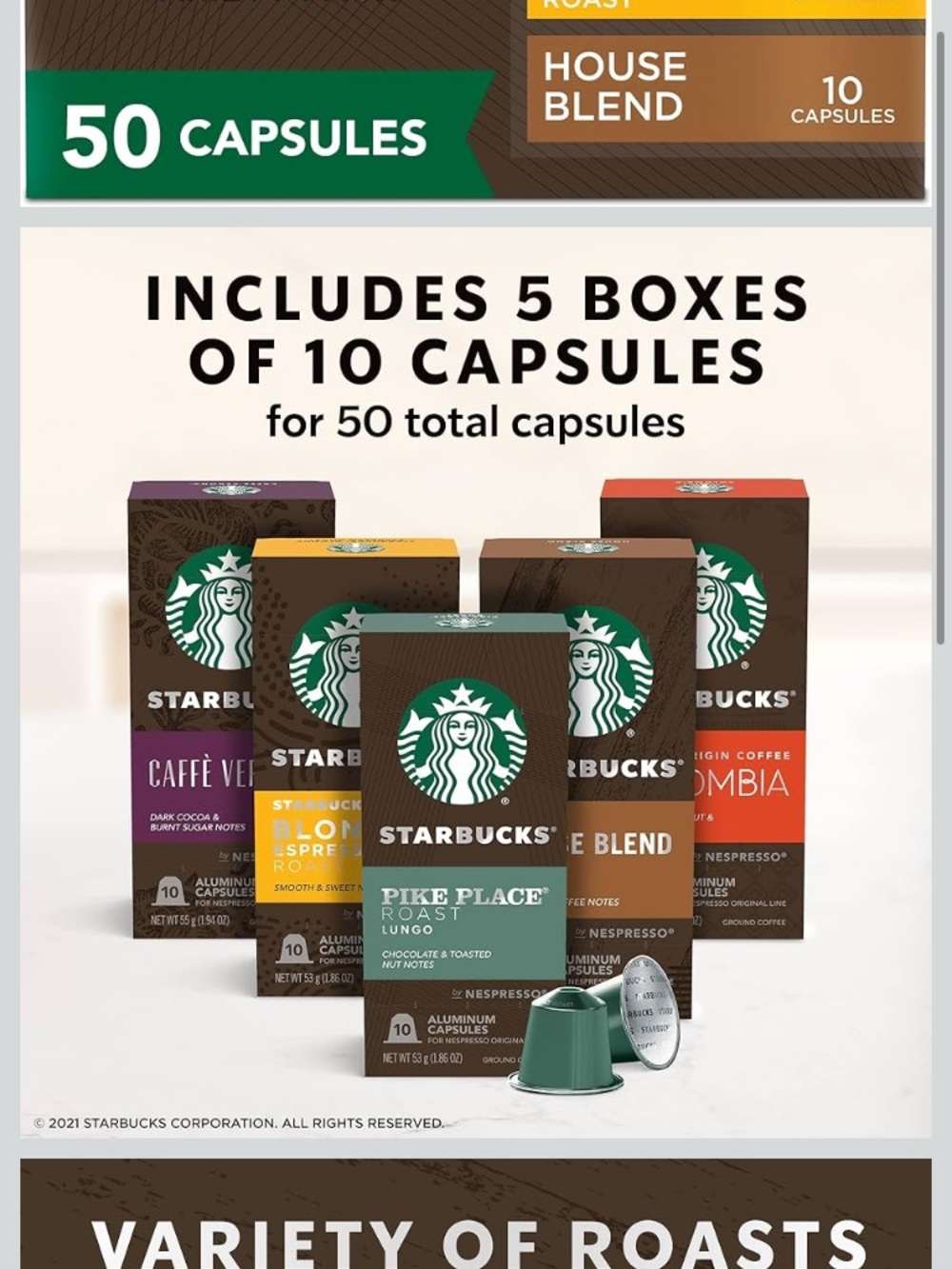 Starbucks Original Line Variety pack